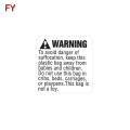 High quality suffocation warning label wide selection suffocation warning label